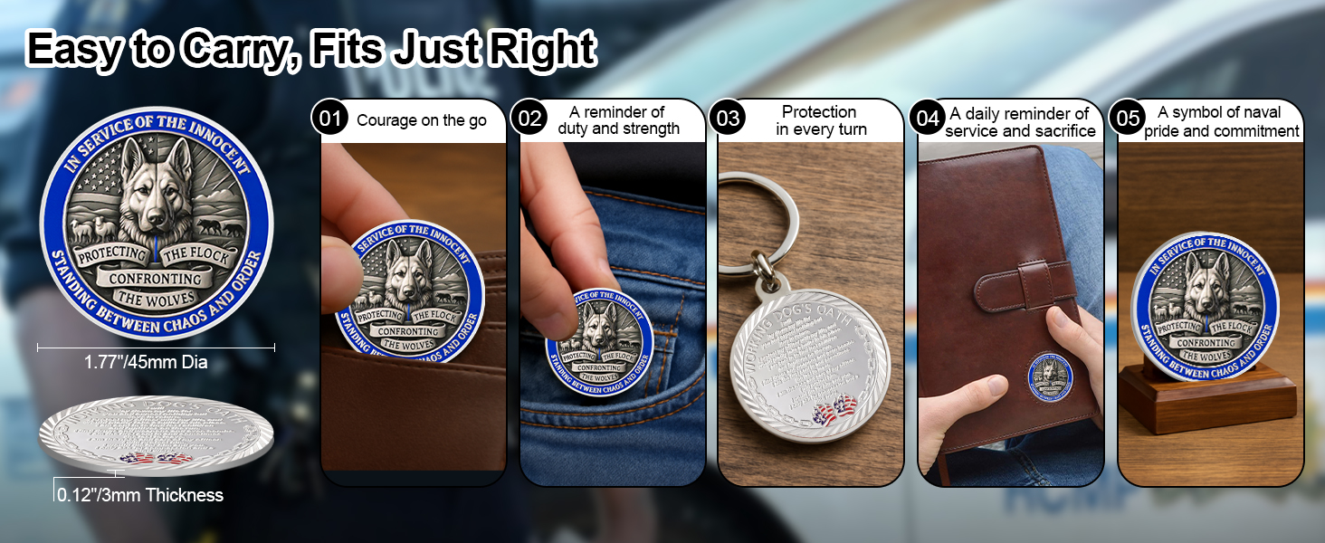 police dog coin