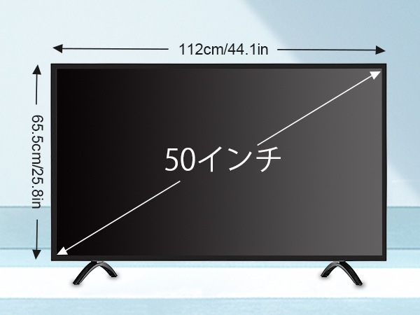 Amazon | 液晶テレビ保護パネル 65インチ Ninonly テレビカバー