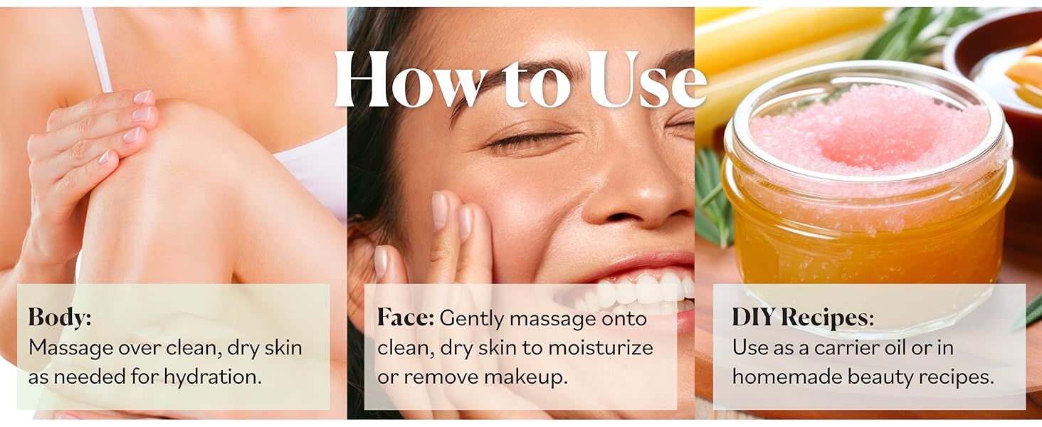 Sky Organics Organic Grapeseed Oil, Skin Smoothing Oil to