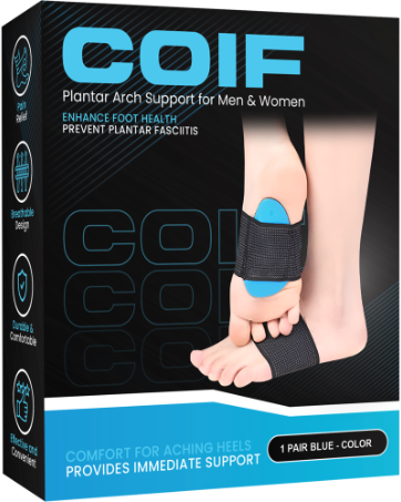 Foot Care Plantar Arch Support for Men Women Pain Relief of Plantar Fasciitis Flat Fallen Arches