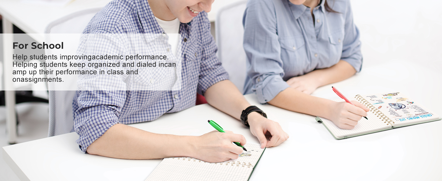 RETTACY Graph Paper A5 NotebookGrid Notebook Leather Hardcover,Spiral