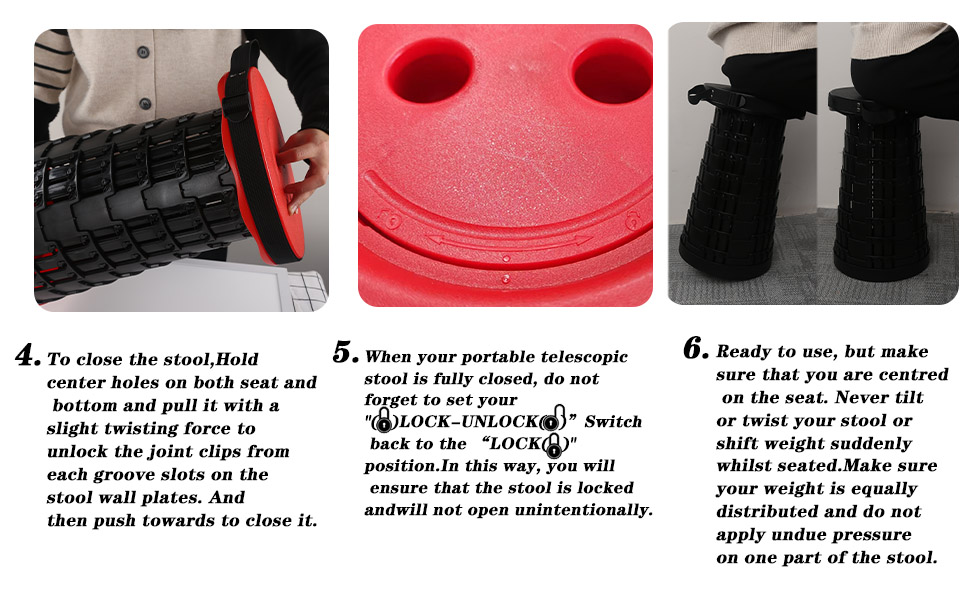 folding camping stool