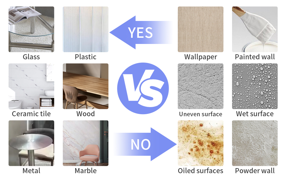 COUMENO 35 Pieces Round Double Sided Clear Adhesive Gel Tape, Washable