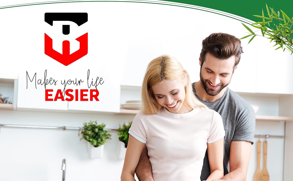 T3R Foil and Plastic Wrap Organizer 6in1 Bamboo