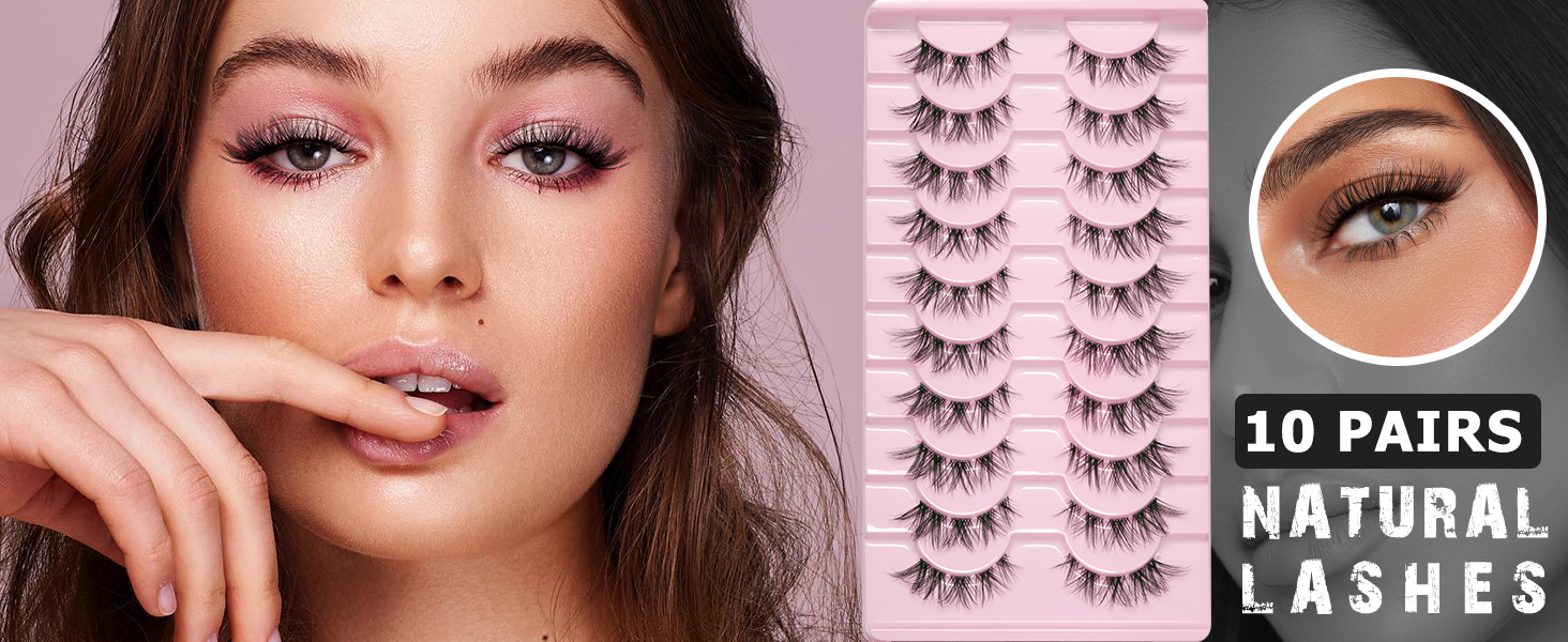 false eyelashes