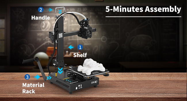 A desktop 3D printer