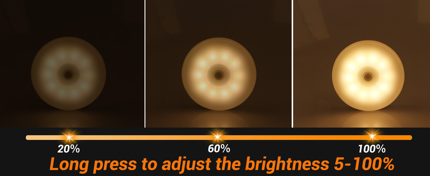 magnetic night lights motion sensor
