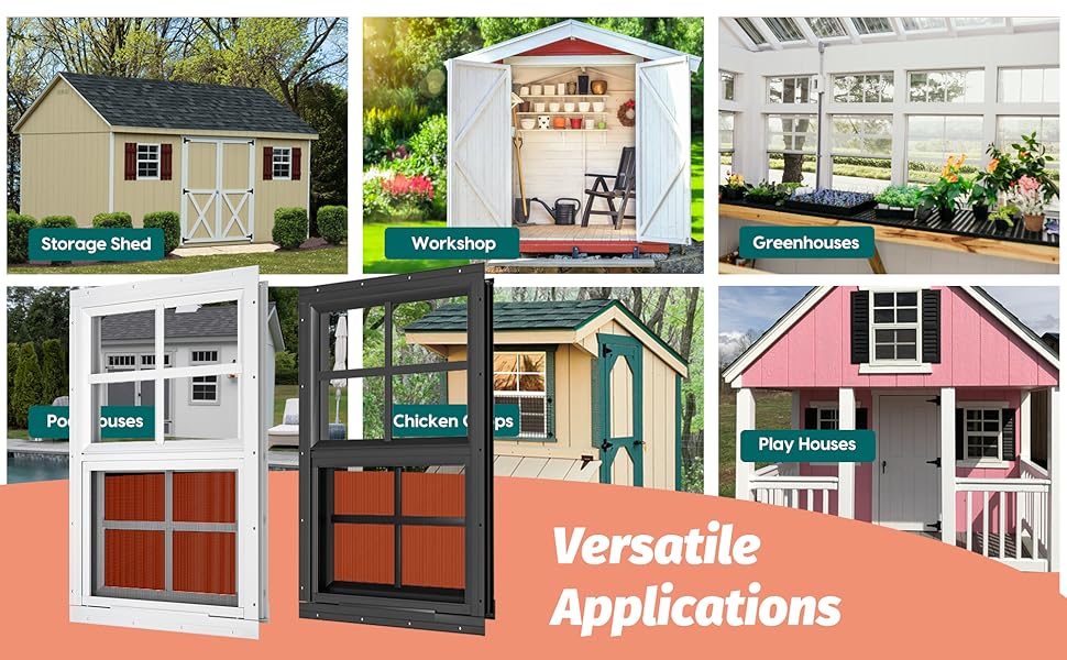 shed windows