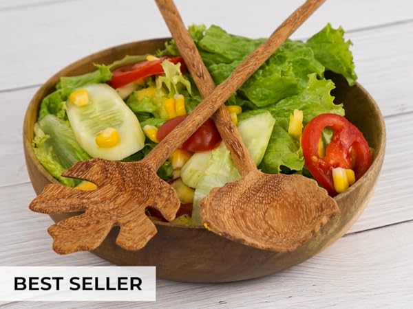 small salad server set