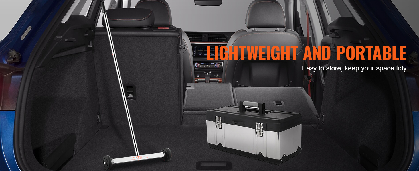 rolling magnetic sweeper