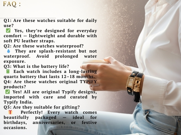 trendy ladies wristwatch India