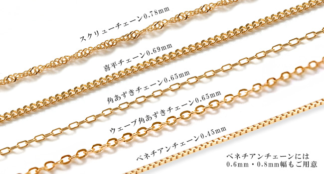 Amazon | [オッコ] 角あずきチェーン ネックレス チェーンのみ