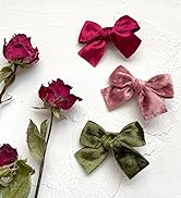 baby velvet hair clips