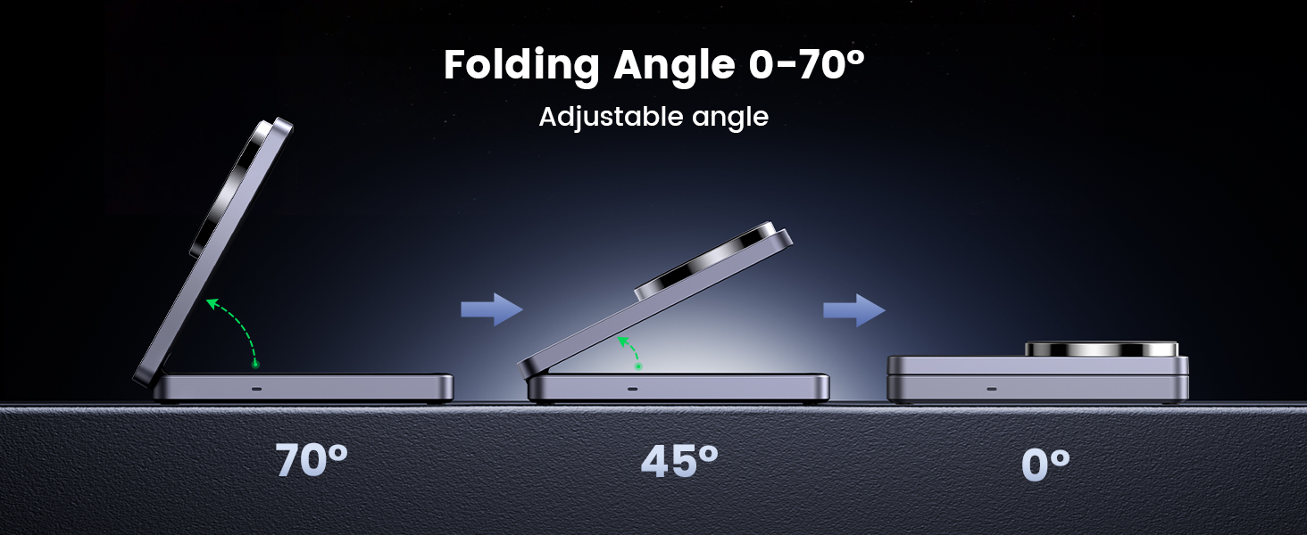 UGREEN MagFlow Qi2 15W Wireless Charger