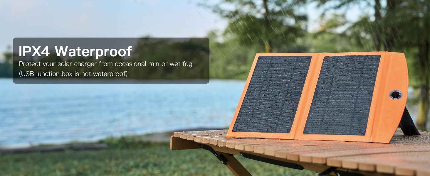 Waterproof solar panel