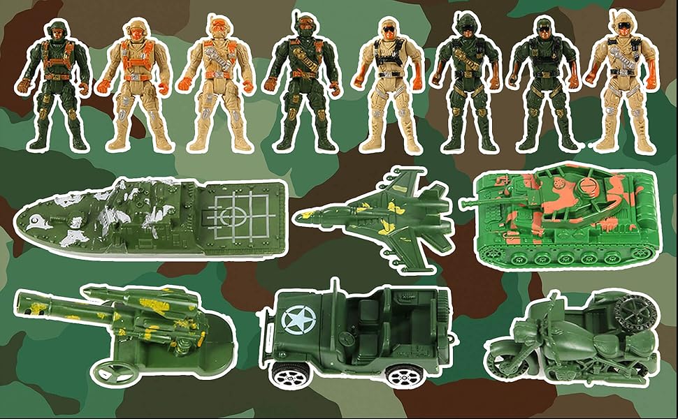 Orgrimmar 2021 Upgraded 24 Days Countdown Army Toy Advent Calendar for Christmas