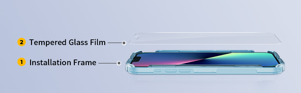 iPhone 13 Mini Tempered Glass Screen Protector
