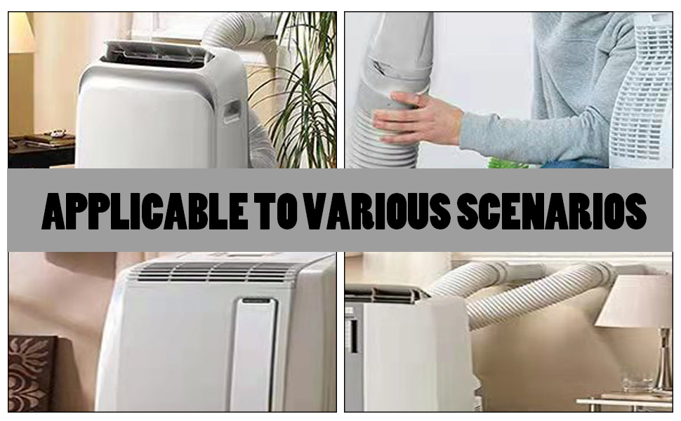 Portable Air Conditioner Hose, AC Hose with 5.9" Diameter, Counter