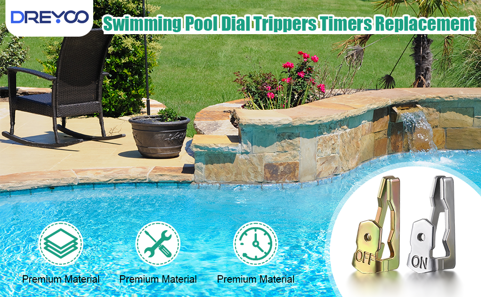 Dreyoo Time Switch Replacement Trippers Kit Compatible with Intermatic