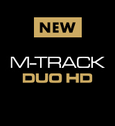 M-AUDIO M-TRACK DUO HD - Pro-Grade 2x2 USB-C Audio Interface for Mac, PC, iOS and Android