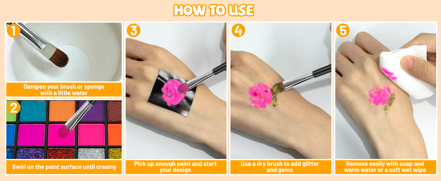 face painting kit for kids