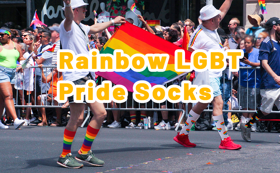 Rainbow LGBT Pride Socks