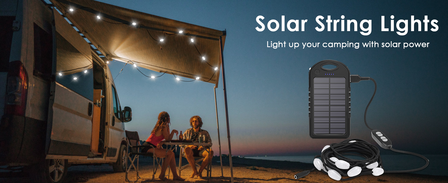 solar camping lights
