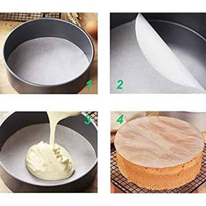 Round Butter paper
