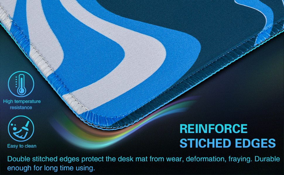 Abetcabe Gaming Mouse Pad, Extra Large Mouse Mat XXL 900 x 400mm, Extended Mousepad with Non