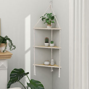 3 tier corner shelf