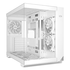Amazon | CPS 高透過率ガラス採用 ピラーレスPCケース C3T500