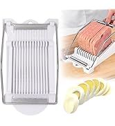 ZHMEINA Egg Slicer for Hard Boiled Eggs, Food Slicers with 14 Stainless Steel Wires, Heavy Duty E...