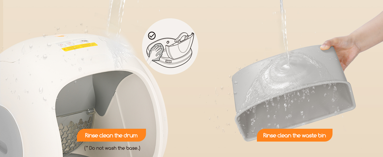 Self Cleaning Litter Box, Multi-Cat Compatible, Automatic Cat Litter Box with APP Control