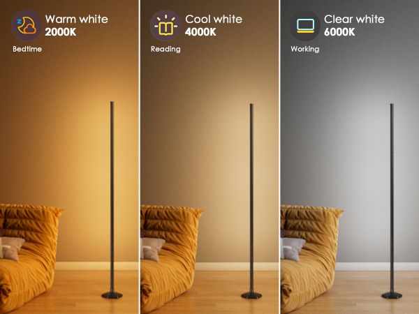 2PCS Corner Floor Lamp, 65