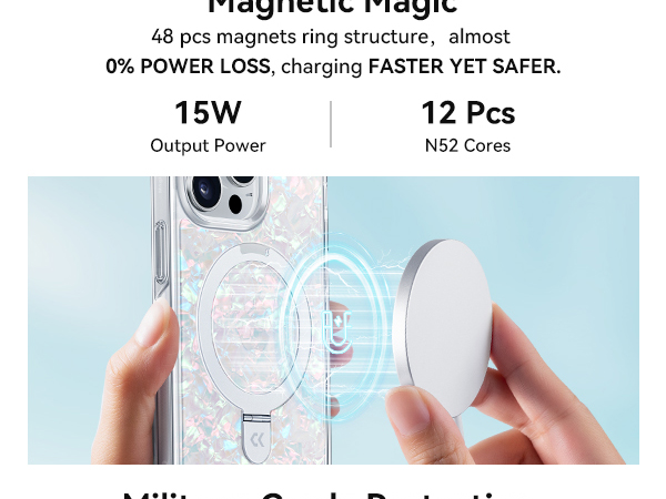 Amazon.com: CASEKOO Genuine Pearl Shell for iPhone 16 Pro