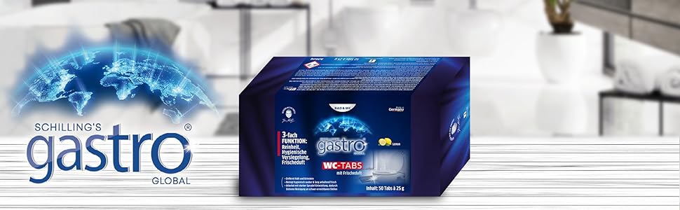 WC Tabs Global 50 Stück A+