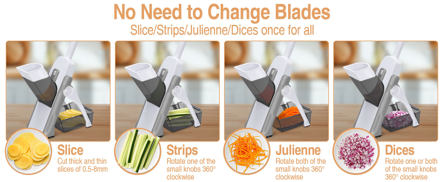 Safe Mandoline Slicer