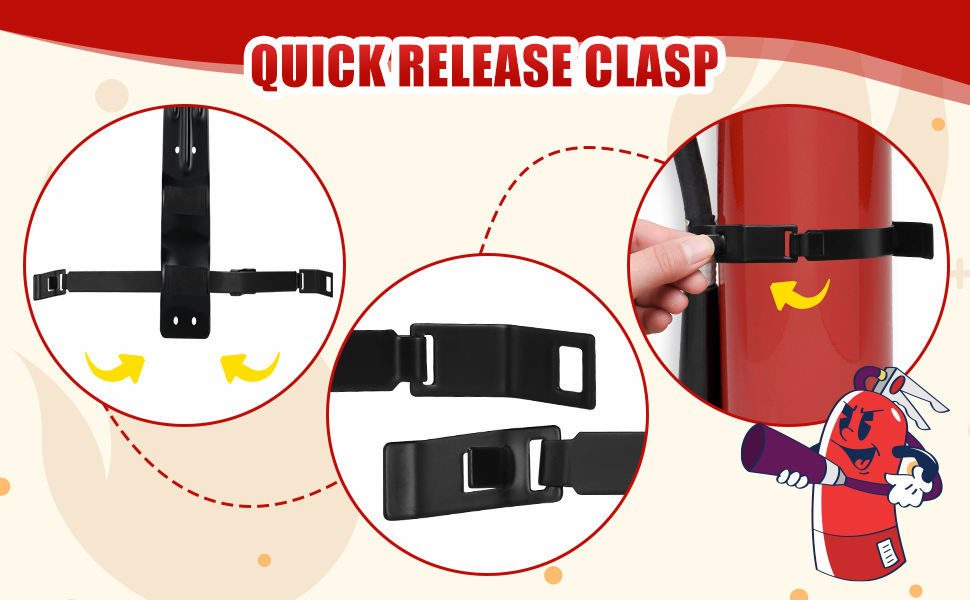 Fire Extinguisher Mount Bracket