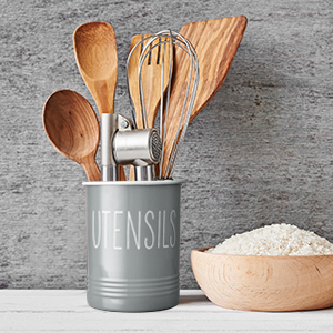 utensil holder for kitchen counter