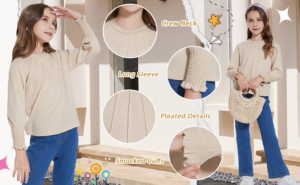 girls long sleeve shirts