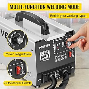 VEVOR Tire Clou Carrosserie 3500A Pro Spot, Spot Welder Tire Clou Machine De Débosselage Soudeuse Par Points 16 Débosseleur Soudeuse par Points