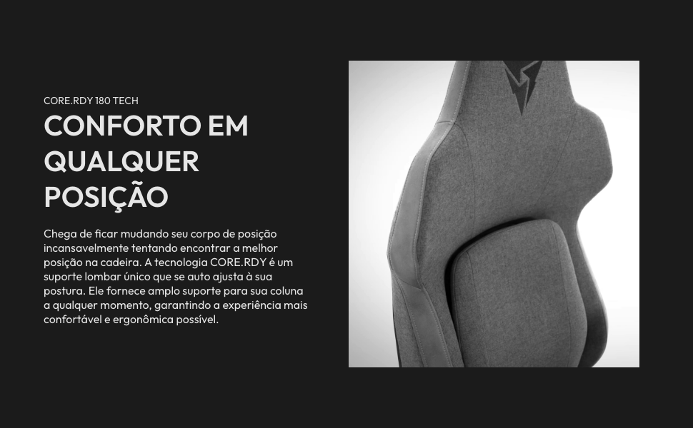 Cadeira; Conforto; Tecido; Tecnologia; Qualidade;