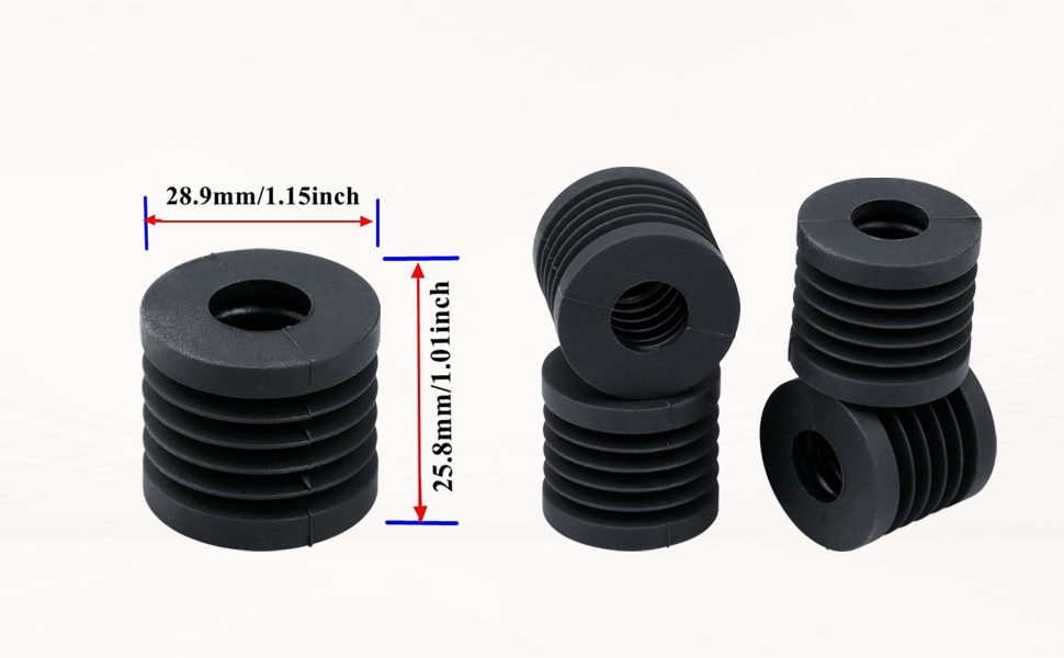 9pcs Upgraded Anti Vibration Feet Kit for 3D Printer Lab X1/X1C/P1P/P1S
