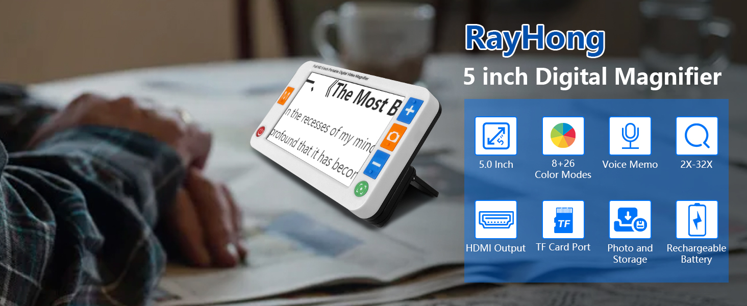 Portable Digital Video Magnifier