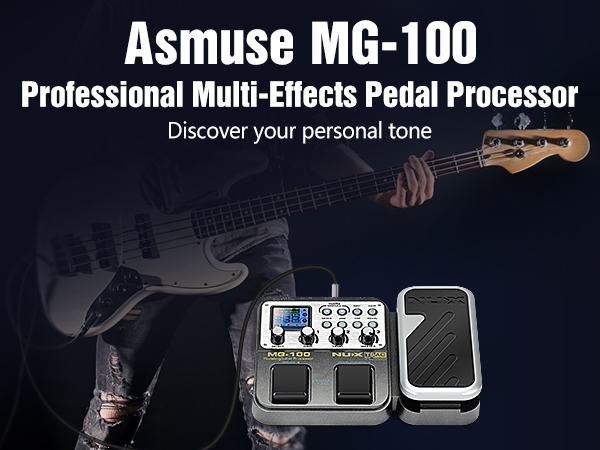 Amazon.com: MG-100 Professional Multi Effects Guitar Pedal