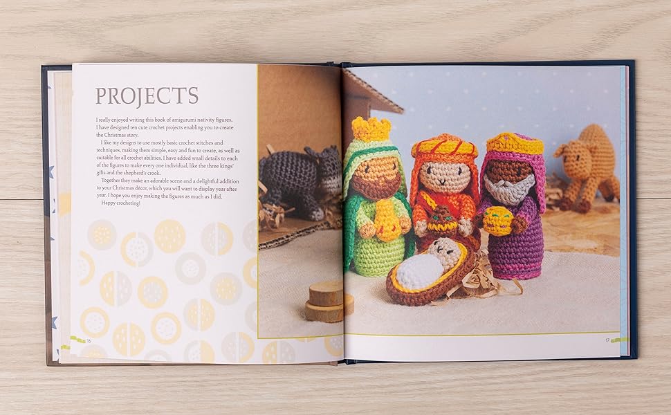 Mini Amigurumi Nativity: Crochet the Christmas story: Hicks