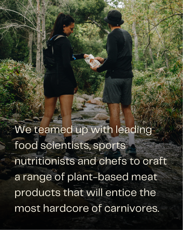 We teamed up with leading food scientists, sports nutritionists and chefs