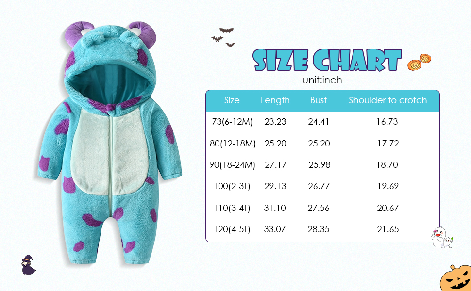 boo costume monsters inc toddler