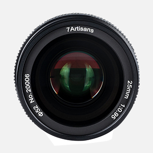 Amazon.co.jp: 7artisans 25mm F0.95 大口径 単焦点レンズ マニュアル