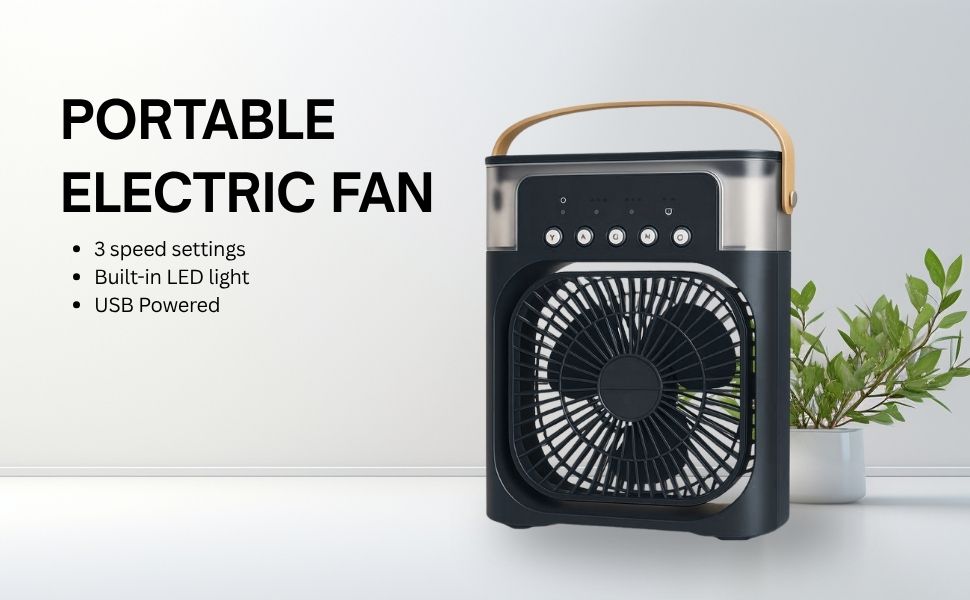portable spray mist fan 